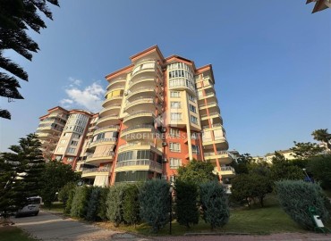 Меблированная трехкомнатная квартира, 110м², в уютном комплексе в Джикджилли, Алания, 700м от моря под ВНЖ ID-18250 фото-1