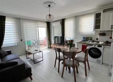 Центр Алании: обновленная меблированная квартира 1+1, 60м², в резиденции с бассейном в 800м от Средиземного моря ID-18251 фото-2