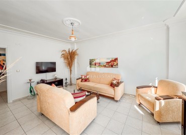 Квартира с двумя спальнями, 100м², готовая к проживанию, в комплексе с бассейном в районе Оба, Алания ID-18252 фото-3