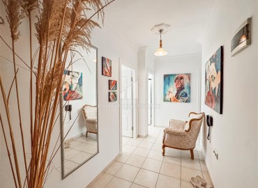 Квартира с двумя спальнями, 100м², готовая к проживанию, в комплексе с бассейном в районе Оба, Алания ID-18252 фото-9