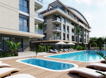 Квартиры разных планировок 40-138м² в резиденции на начальном этапе строительства в районе Анталии Коньяалты, Пынарбаши ID-18253 фото-7