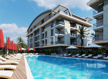 Квартиры разных планировок 40-138м² в резиденции на начальном этапе строительства в районе Анталии Коньяалты, Пынарбаши ID-18253 фото-8