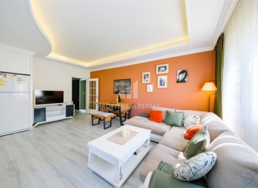 Элегантные меблированные апартаменты 2+1, 120м², в резиденции с бассейном в районе Оба, Алания, под ВНЖ ID-18258 фото-3