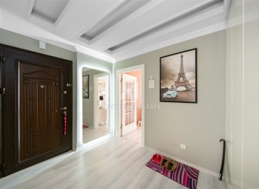 Элегантные меблированные апартаменты 2+1, 120м², в резиденции с бассейном в районе Оба, Алания, под ВНЖ ID-18258 фото-13