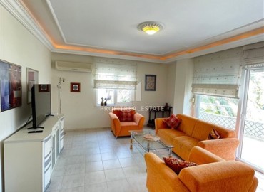 Центр Алании под ВНЖ: меблированная трехкомнатная квартира, 95м², в комплексе с бассейном в 900м от моря ID-18259 фото-6