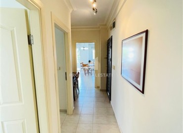 Центр Алании под ВНЖ: меблированная трехкомнатная квартира, 95м², в комплексе с бассейном в 900м от моря ID-18259 фото-11