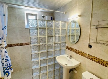 Центр Алании под ВНЖ: меблированная трехкомнатная квартира, 95м², в комплексе с бассейном в 900м от моря ID-18259 фото-13