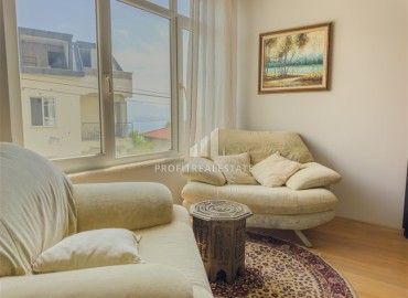 Уютная трехкомнатная квартира с отдельной кухней, 110м², в бюджетном доме в центре Алании, в Кале ID-18261 фото-3