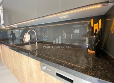 Элегантный видовой меблированный садовый дуплекс 3+1, 232м², в элитном комплексе Каргыджака, Алания ID-18263 фото-5