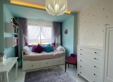 Элегантный видовой меблированный садовый дуплекс 3+1, 232м², в элитном комплексе Каргыджака, Алания ID-18263 фото-7