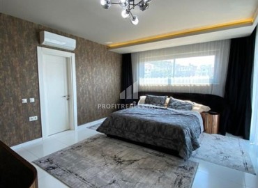 Элегантный видовой меблированный садовый дуплекс 3+1, 232м², в элитном комплексе Каргыджака, Алания ID-18263 фото-10