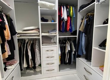 Элегантный видовой меблированный садовый дуплекс 3+1, 232м², в элитном комплексе Каргыджака, Алания ID-18263 фото-13