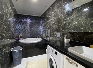 Элегантный видовой меблированный садовый дуплекс 3+1, 232м², в элитном комплексе Каргыджака, Алания ID-18263 фото-16