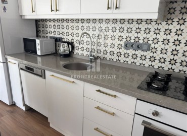 Четырехкомнатная меблированная квартира, 115м², в резиденции с бассейном в Джикджилли, Алания ID-18264 фото-5