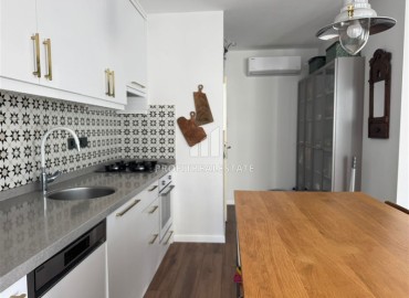 Четырехкомнатная меблированная квартира, 115м², в резиденции с бассейном в Джикджилли, Алания ID-18264 фото-6