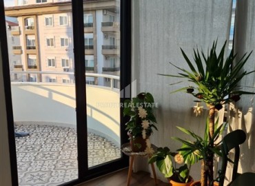 Четырехкомнатная меблированная квартира, 115м², в резиденции с бассейном в Джикджилли, Алания ID-18264 фото-16