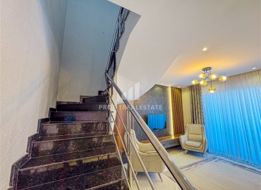 Дизайнерский видовой пентхаус 2+1, 110м², в элитном комплексе с отельной инфраструктурой в Махмутларе, Алания ID-18269 фото-9