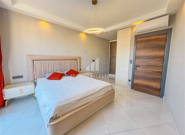 Дизайнерский видовой пентхаус 2+1, 110м², в элитном комплексе с отельной инфраструктурой в Махмутларе, Алания ID-18269 фото-13