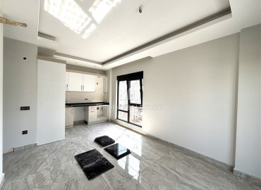 Двухкомнатные апартаменты, 45м², в новом малоквартирном комплексе с бассейном в районе Алании - Оба ID-18270 фото-4