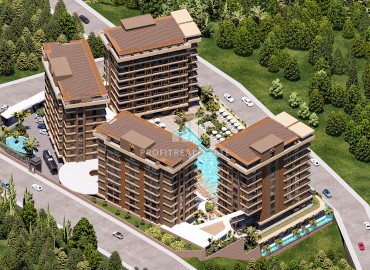 Новый инвестиционный проект резиденции премиум класса в районе Окурджаллар, 580м от моря ID-14889 фото-1