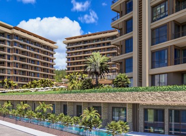 Новый инвестиционный проект резиденции премиум класса в районе Окурджаллар, 580м от моря ID-14889 фото-2