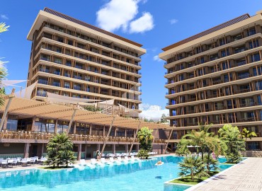 Новый инвестиционный проект резиденции премиум класса в районе Окурджаллар, 580м от моря ID-14889 фото-4