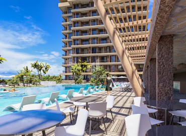 Новый инвестиционный проект резиденции премиум класса в районе Окурджаллар, 580м от моря ID-14889 фото-6