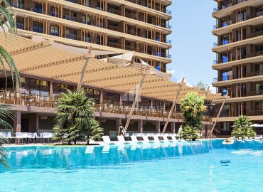 Новый инвестиционный проект резиденции премиум класса в районе Окурджаллар, 580м от моря ID-14889 фото-7