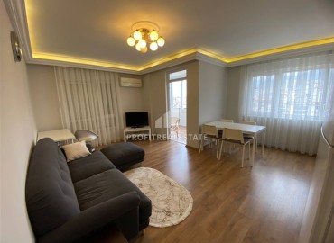 Меблированная квартира 1+1, 60м², с видом на Аланийскую крепость в уютном комплексе в Джикджилли, Алания ID-18275 фото-3