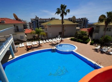 Меблированная квартира 1+1, 60м², с видом на Аланийскую крепость в уютном комплексе в Джикджилли, Алания ID-18275 фото-13