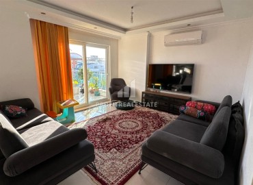 Видовой трехкомнатный пентхаус, 110м², в комплексе с хорошей инфраструктурой, недалеко от моря в Махмутларе, Алания ID-18276 фото-2