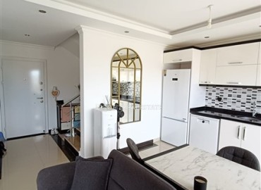 Видовой трехкомнатный пентхаус, 110м², в комплексе с хорошей инфраструктурой, недалеко от моря в Махмутларе, Алания ID-18276 фото-6