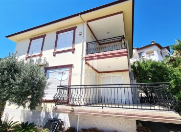 Меблированная вилла 3+1, 200м², с собственным бассейном и головокружительным видом в районе Алании Хасбахче под ВНЖ ID-18277 фото-1