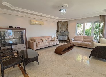 Меблированная вилла 3+1, 200м², с собственным бассейном и головокружительным видом в районе Алании Хасбахче под ВНЖ ID-18277 фото-2