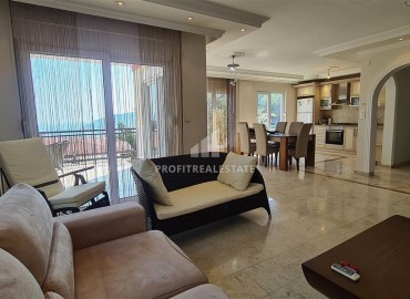 Меблированная вилла 3+1, 200м², с собственным бассейном и головокружительным видом в районе Алании Хасбахче под ВНЖ ID-18277 фото-5