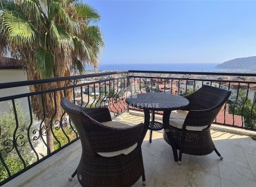 Меблированная вилла 3+1, 200м², с собственным бассейном и головокружительным видом в районе Алании Хасбахче под ВНЖ ID-18277 фото-17