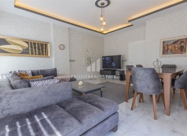 Квартира с двумя спальнями, 125м², с элегантным интерьером в современном доме городского типа в Махмутларе, Алания ID-18278 фото-4