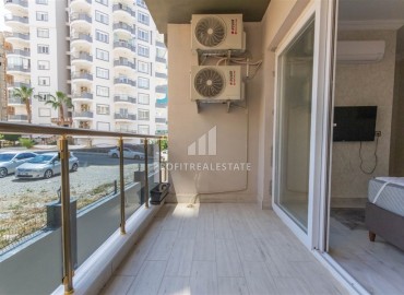 Квартира с двумя спальнями, 125м², с элегантным интерьером в современном доме городского типа в Махмутларе, Алания ID-18278 фото-18