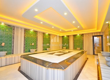 Апартаменты 1+1, 52м², с чистовой отделкой в новом комплексе премиум класса в районе Оба, Алания ID-17898 фото-10