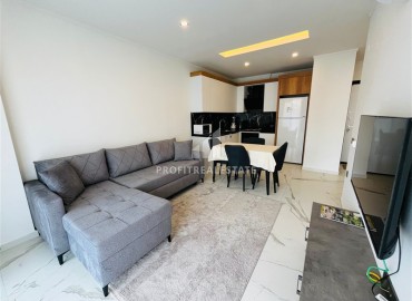 Новая меблированная квартира на аренду в районе Авсаллар с песчаным пляжем Инжекум ID-18279 фото-1