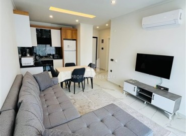 Новая меблированная квартира на аренду в районе Авсаллар с песчаным пляжем Инжекум ID-18279 фото-2