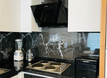 Новая меблированная квартира на аренду в районе Авсаллар с песчаным пляжем Инжекум ID-18279 фото-5