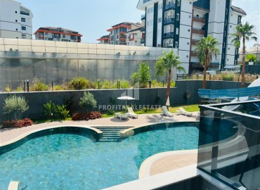 Новая меблированная квартира на аренду в районе Авсаллар с песчаным пляжем Инжекум ID-18279 фото-12