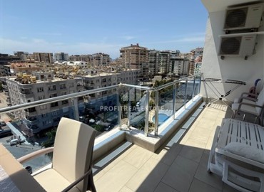 Меблированная двухкомнатная квартира, 55м², на высоком этаже в комфортабельной резиденции в Махмутларе, Алания ID-18280 фото-8