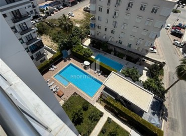 Меблированная двухкомнатная квартира, 55м², на высоком этаже в комфортабельной резиденции в Махмутларе, Алания ID-18280 фото-10