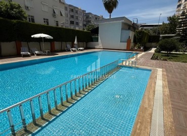 Меблированная двухкомнатная квартира, 55м², на высоком этаже в комфортабельной резиденции в Махмутларе, Алания ID-18280 фото-11