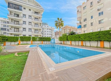 Меблированная двухкомнатная квартира, 55м², на высоком этаже в комфортабельной резиденции в Махмутларе, Алания ID-18280 фото-17