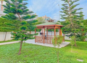 Меблированная двухкомнатная квартира, 55м², на высоком этаже в комфортабельной резиденции в Махмутларе, Алания ID-18280 фото-18