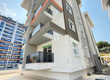 Двухкомнатная квартира, 45м², без мебели, в новостройке с бассейном в районе Махмутлар, Алания ID-18283 фото-15