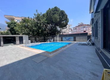 Уютная квартира с одной спальней, 55м², в новом комплексе в центре Алании, 250 метров до моря ID-17206 фото-13